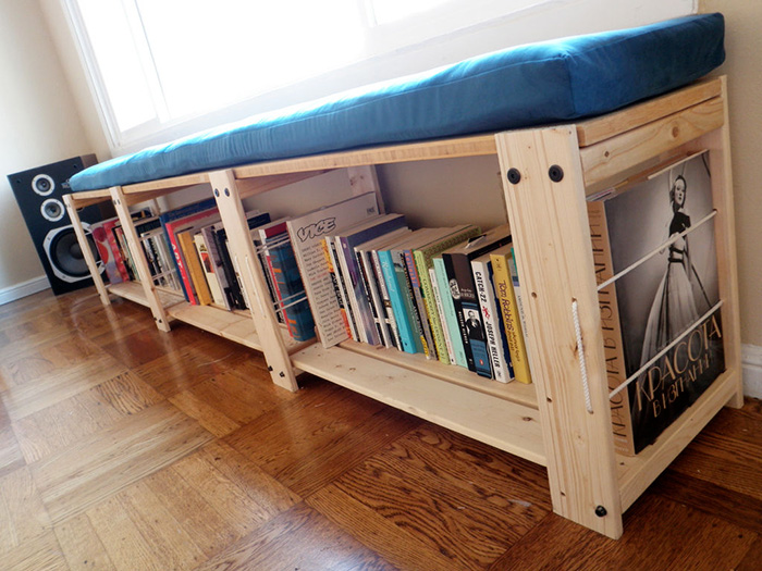 Bookshelf Bench