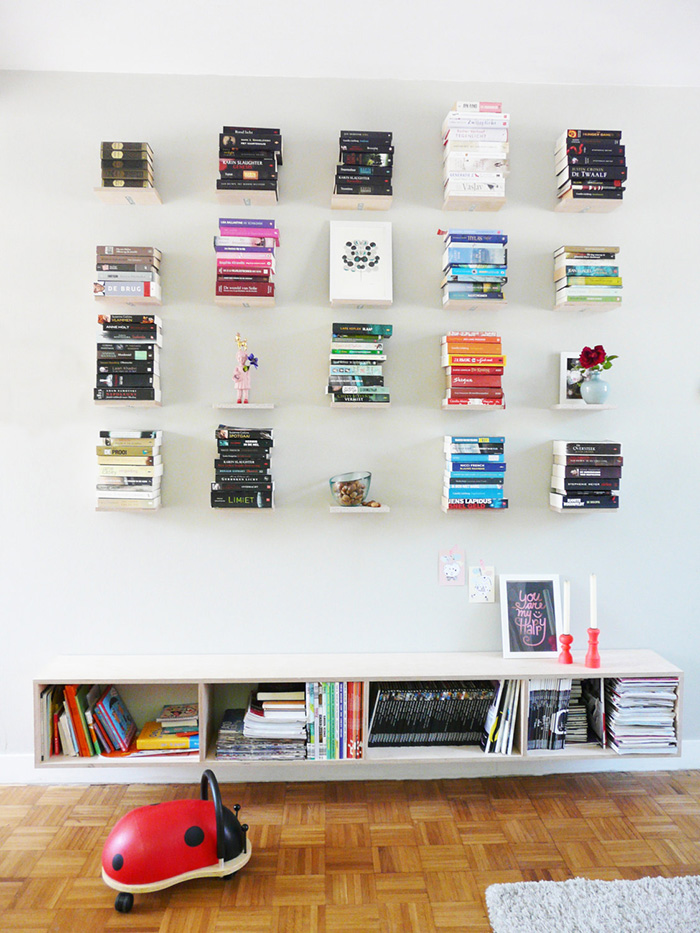 Floating Bookshelfs