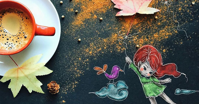 I Draw Cute Illustrations While Having My Morning Coffee