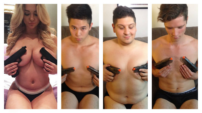 Gender Swapping Dan Bilzerian's Racy Instagram Pictures