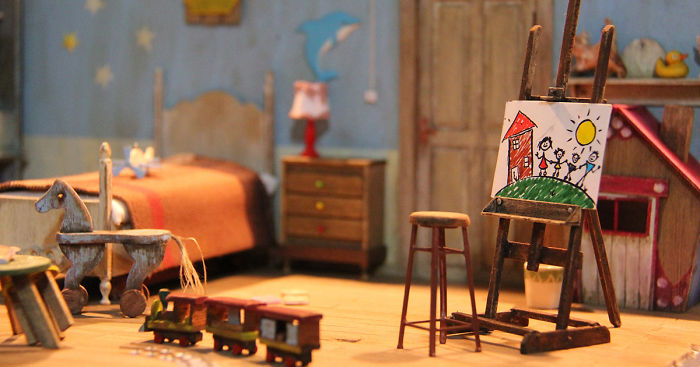 If You Can’t Build Your Dream Room In Reality, Then Build It In Miniatures