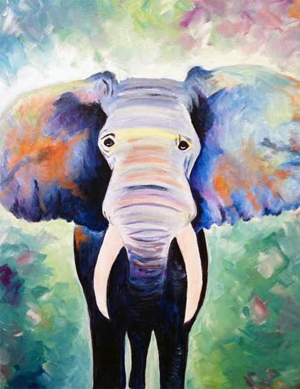 Elephant Painting