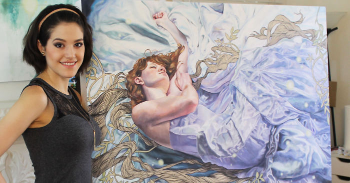 “Sweet Dreams” Painting From Start To Finish