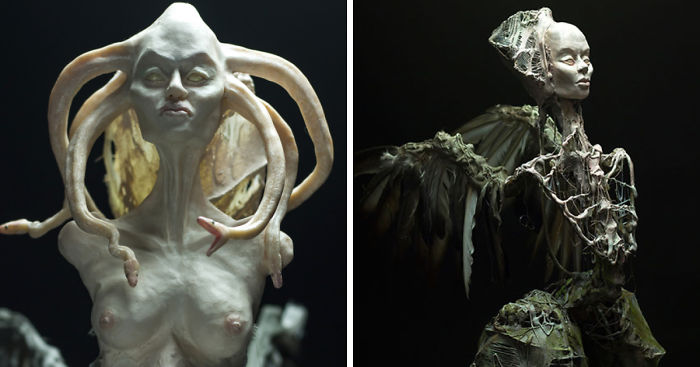 Creatures From Greek Mythology Come Back To Life In My Sculptures