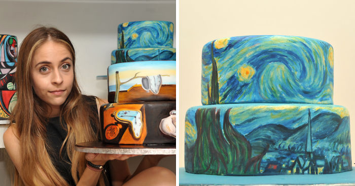 I Recreate Famous Paintings On Cakes