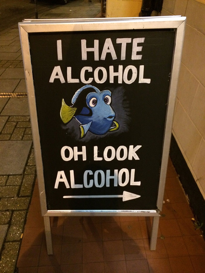 I Saw This Sign Last Night
