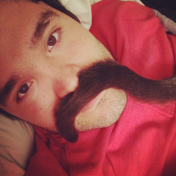 Took This Photo Of My Boyfriend And Our Cat At The Perfect Time