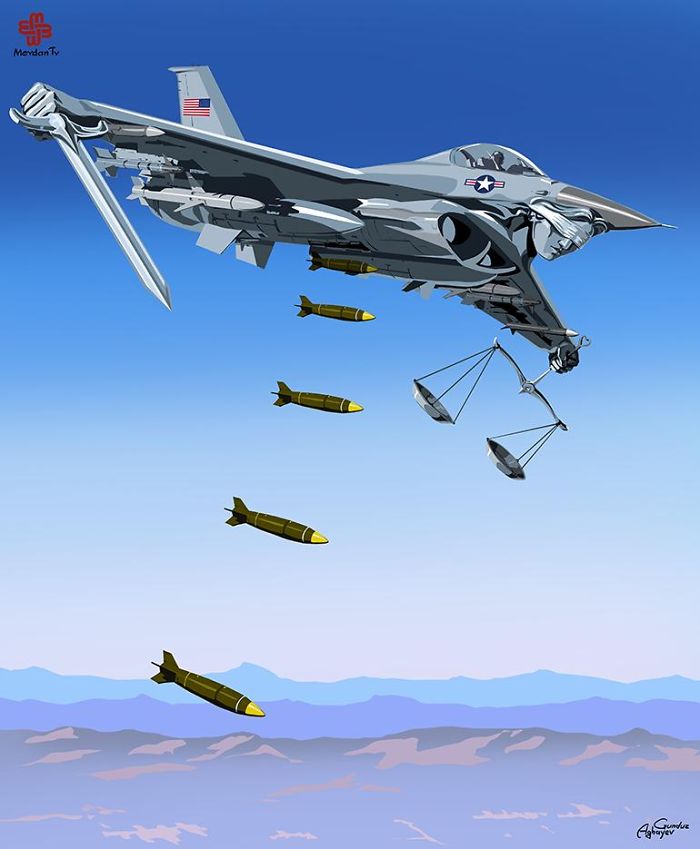 Satirical Illustrations Reveal How World Leaders See Justice Satirical Illustrations Reveal How World Leaders See Justice