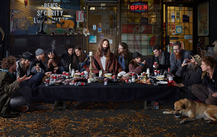 Gods Of Suburbia: Artist Incorporates Different Religions Into Modern Society