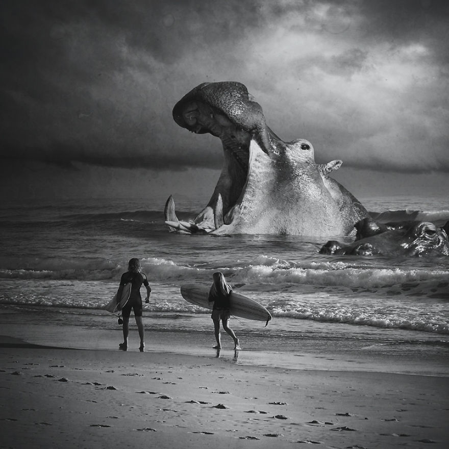 A Digital-Art Tribute To The Freedom Of Surfing