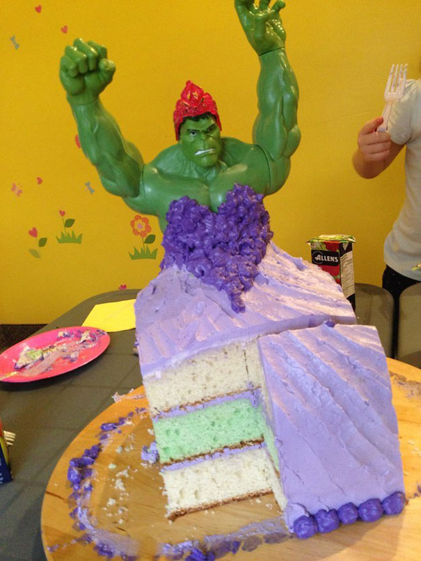 hulk-princess-cake-4-year-old-girls-twins-9 hulk-princess-cake-4-year-old-girls-twins-9
