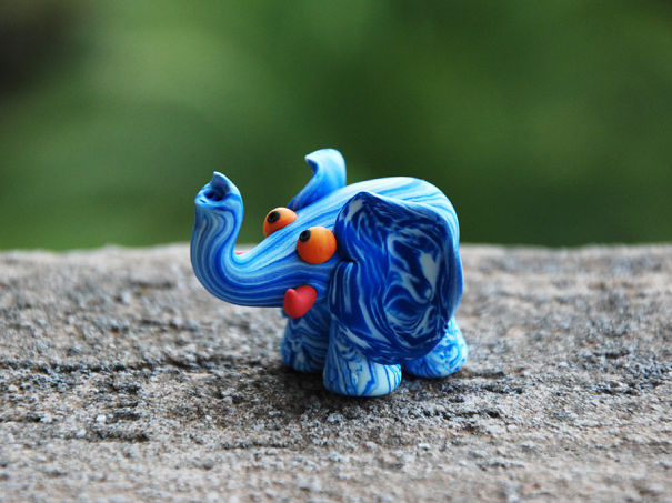 Marbled Elephant Home Decor