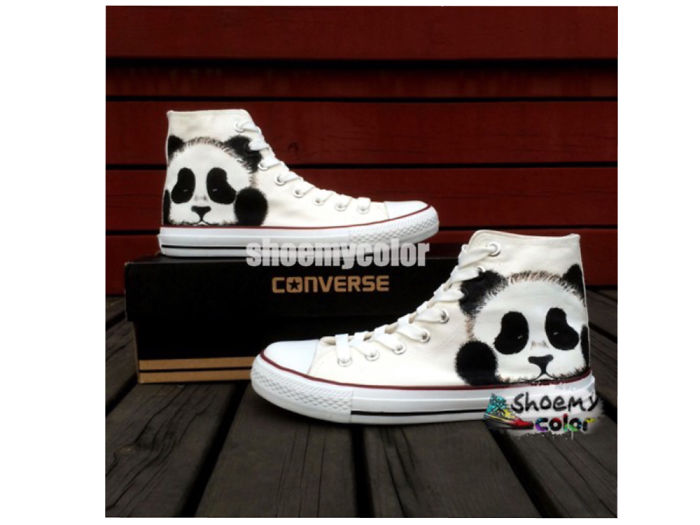 Panda Converse High Tops!