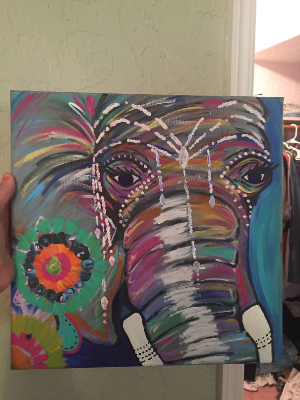 Elephant Painting