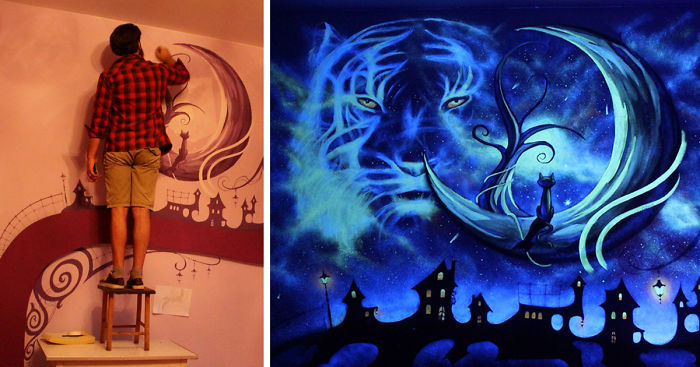 When The Lights Go Out My Bedroom Becomes A Fairytale