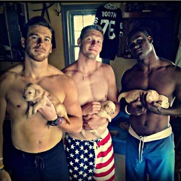 Um, How Else Would We Celebrate #nationaldogday Than #pooltime And #puppycuddles? #dontstopretrievin