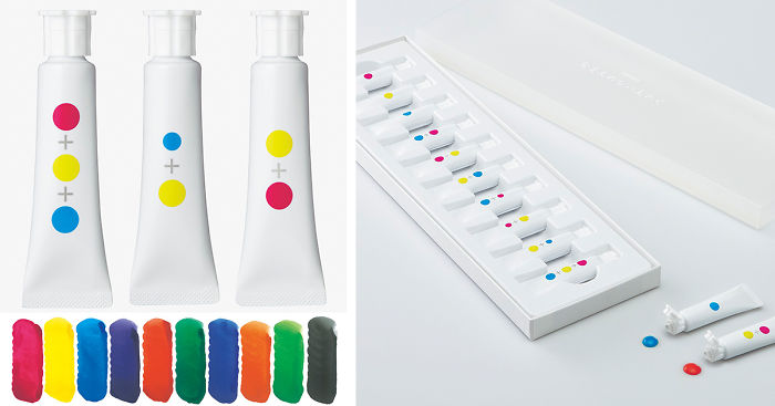 Japanese Designers Create Nameless Paints To Change The Way Kids Learn Colors