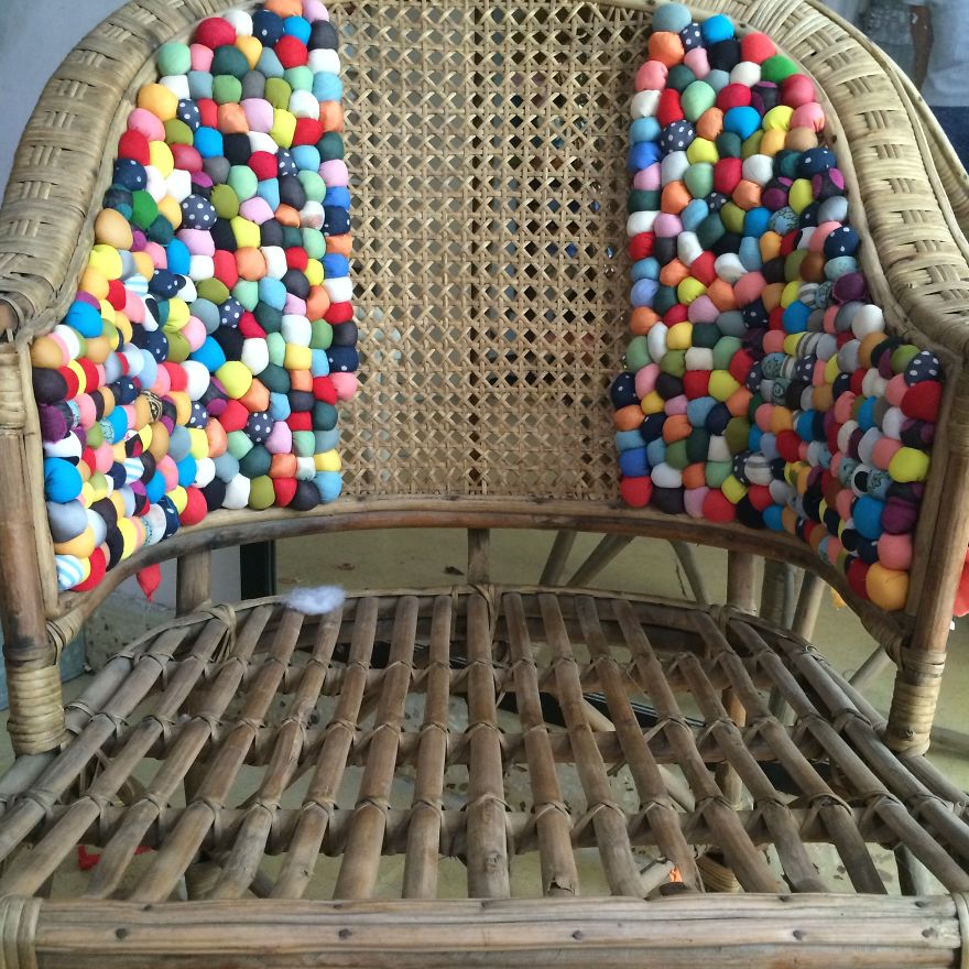 Pixel Chair: I Gave Old Chair New Life