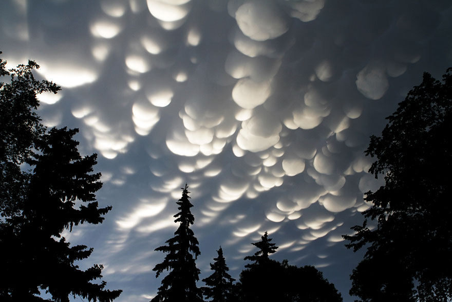 Mammatus Clouds