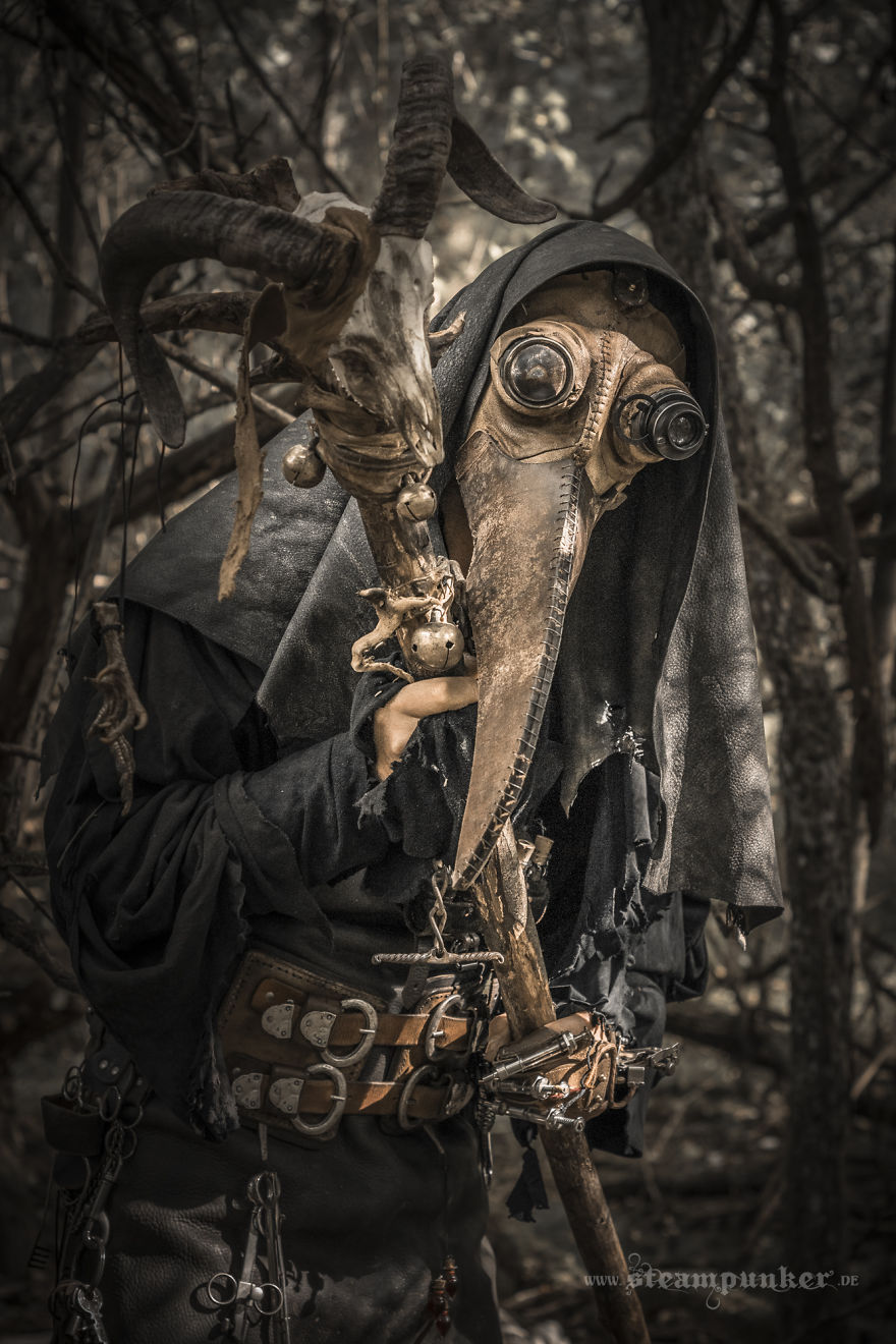 I Created A Plague Doctor Costume In Steampunk Style
