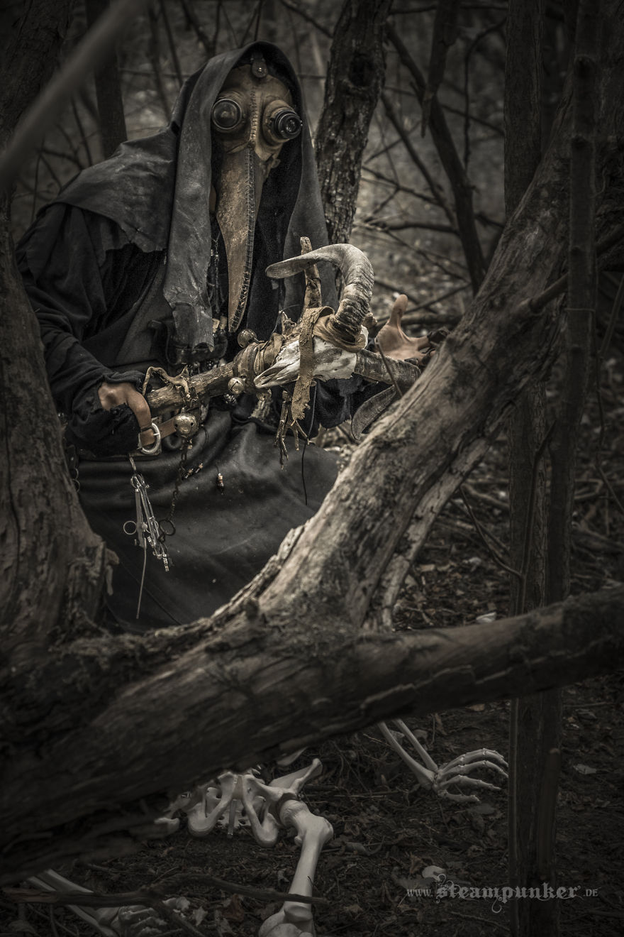 I Created A Plague Doctor Costume In Steampunk Style