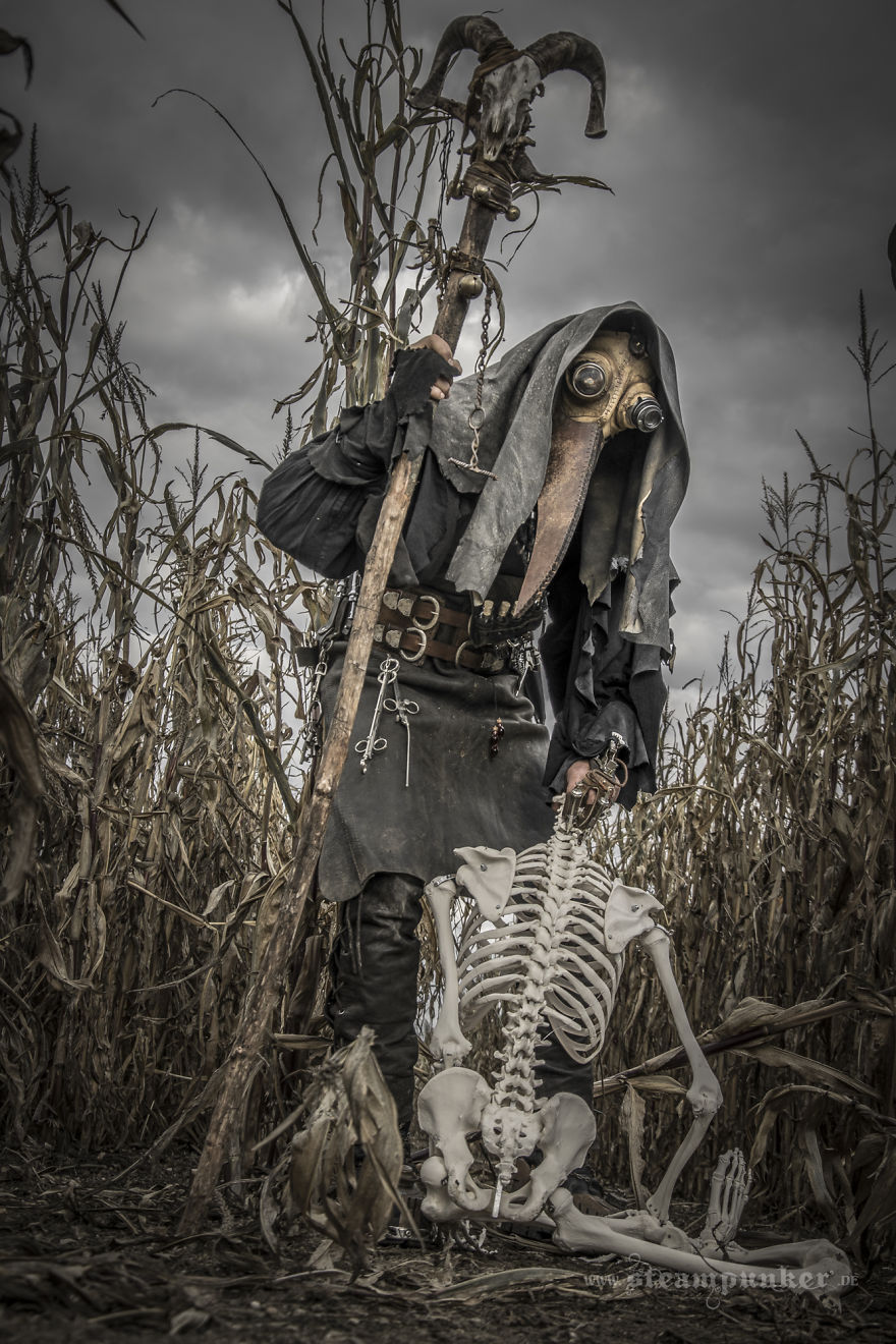 I Created A Plague Doctor Costume In Steampunk Style