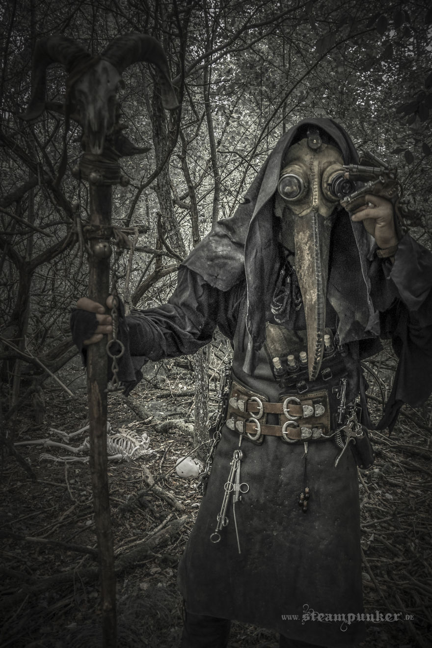 I Created A Plague Doctor Costume In Steampunk Style