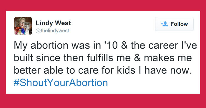 Women Tweet Their Abortion Stories Using #ShoutYourAbortion Hashtag To Defend Their Right To Choose