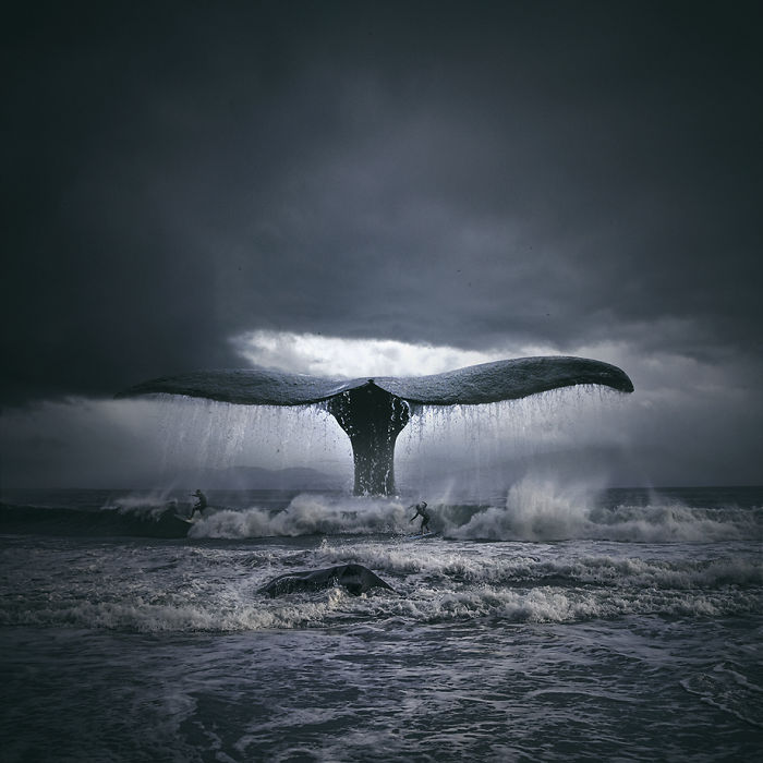 A Digital-Art Tribute To The Freedom Of Surfing