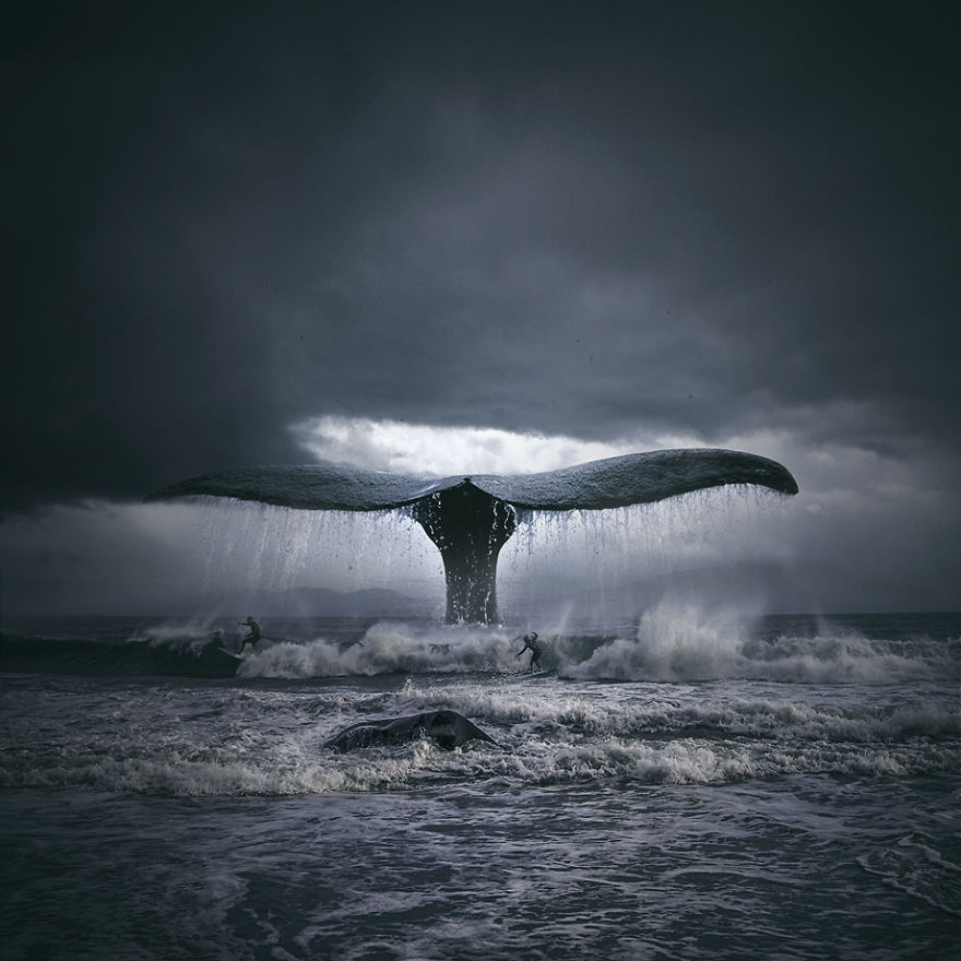 A Digital-Art Tribute To The Freedom Of Surfing