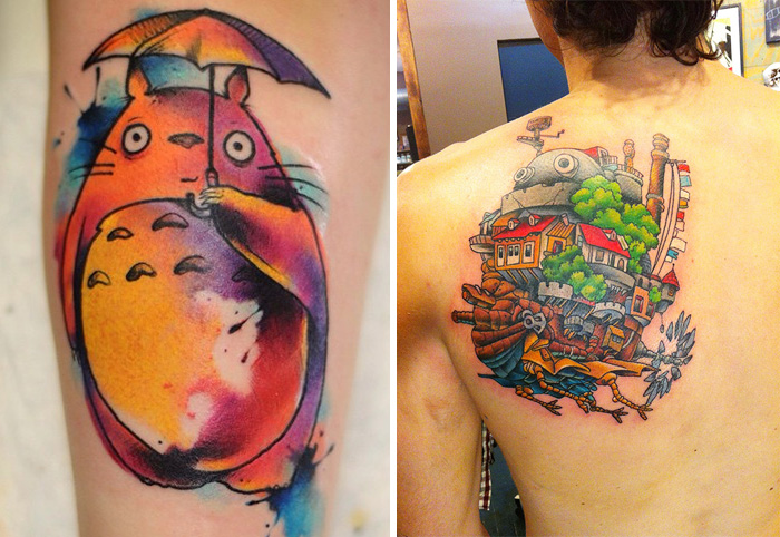 61 Studio Ghibli Tattoos Inspired By Miyazaki Films