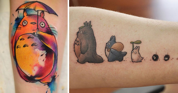 61 Studio Ghibli Tattoos Inspired By Miyazaki Films