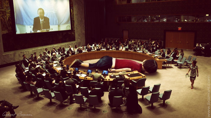 In Memory Of Aylan Kurdi By Achraf Baznani