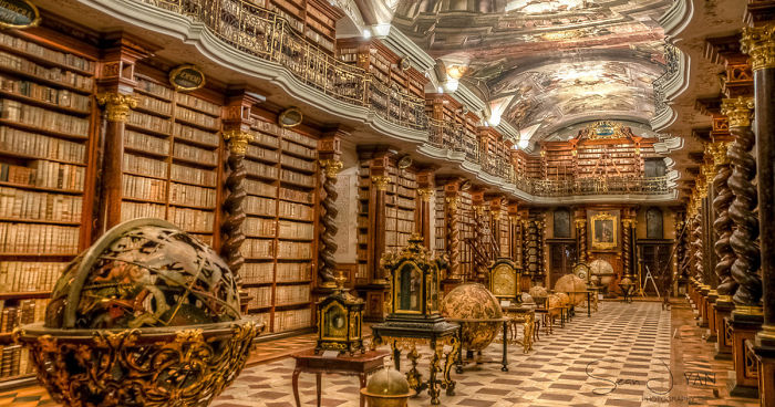 The World’s Most Beautiful Library Is In Prague, Czech Republic
