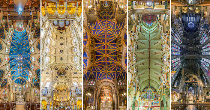 Vertical Panoramas of New York Churches by Richard Silver Inspired By Pope’s Visit