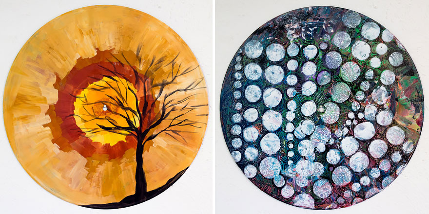 vinyl-record-mandalas-hand-painted-sara-roizen-12 vinyl-record-mandalas-hand-painted-sara-roizen-12