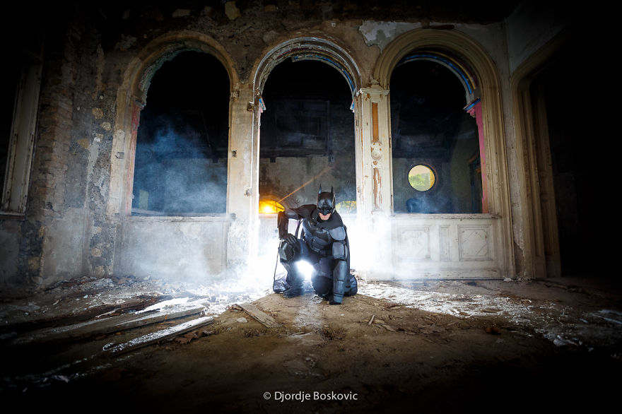 Real-Life Batman Lives In Abandoned Castle In Serbia