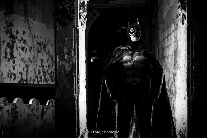 Real-Life Batman Lives In Abandoned Castle In Serbia