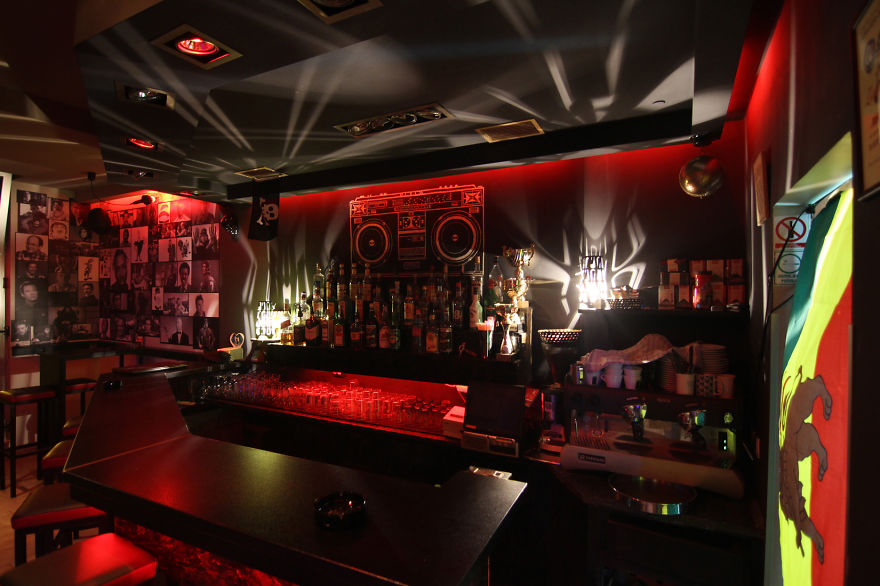 This Bar Was Previously Owned By A Cop And Look At It Now