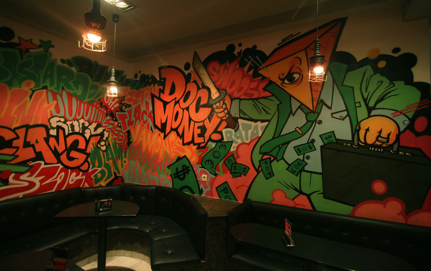 This Bar Was Previously Owned By A Cop And Look At It Now