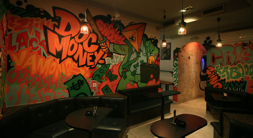 This Bar Was Previously Owned By A Cop And Look At It Now