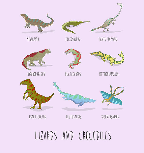 Dinosaurs Of The World