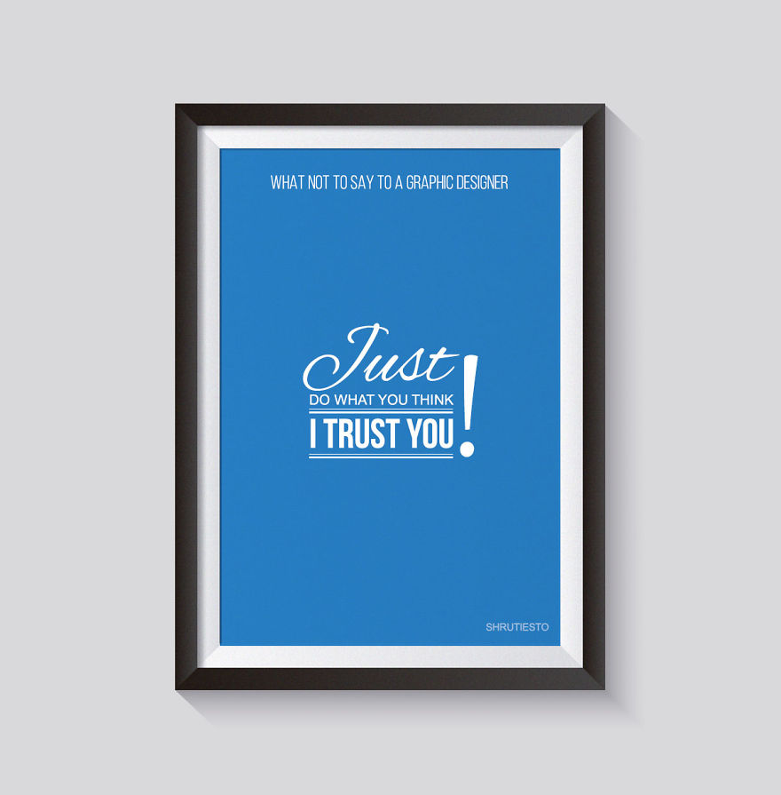 10 Things Not To Say To A Graphic Designer