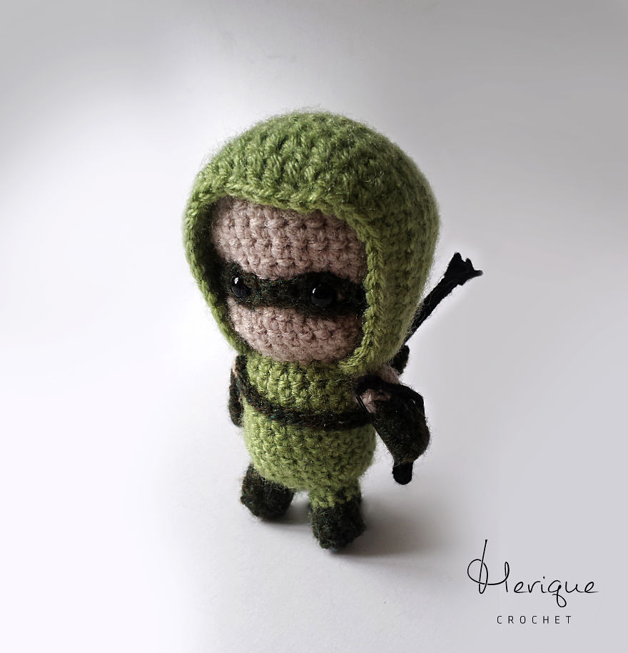I Crochet Tiny Superheroes And Carry Them With Me So They'd Save My Day