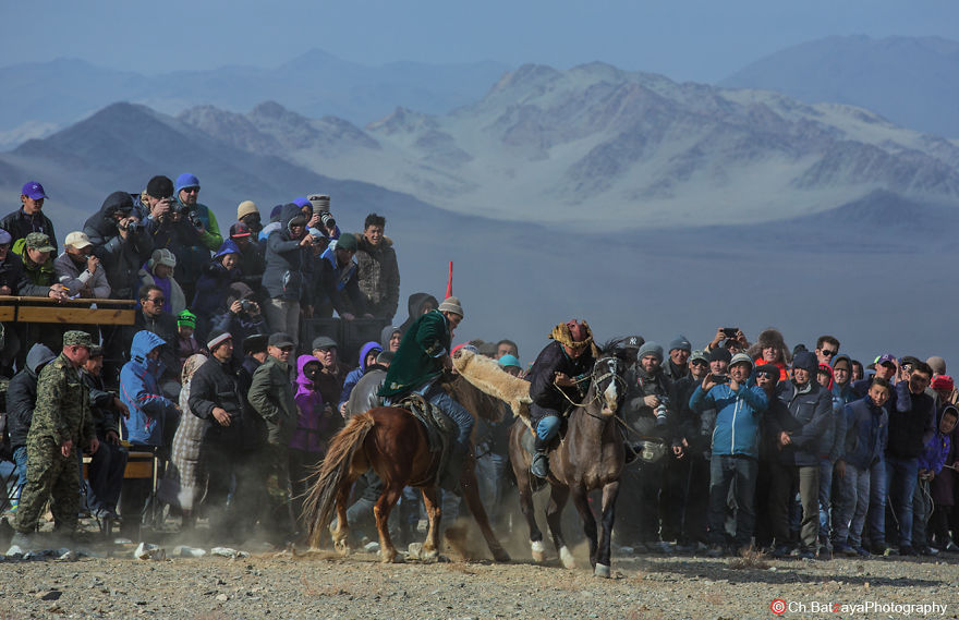 Moments From The Golden Eagle Festival In Mongolia