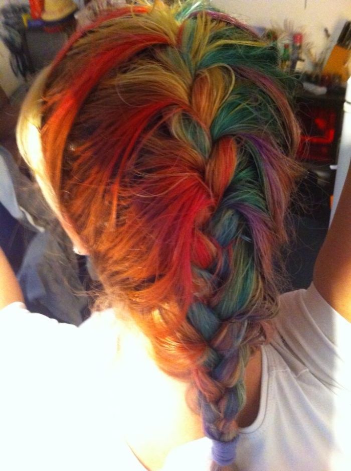 Rainbow Hair