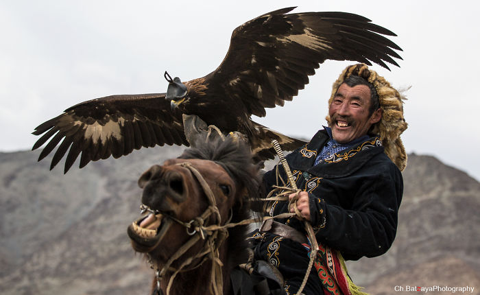 Moments From The Golden Eagle Festival In Mongolia