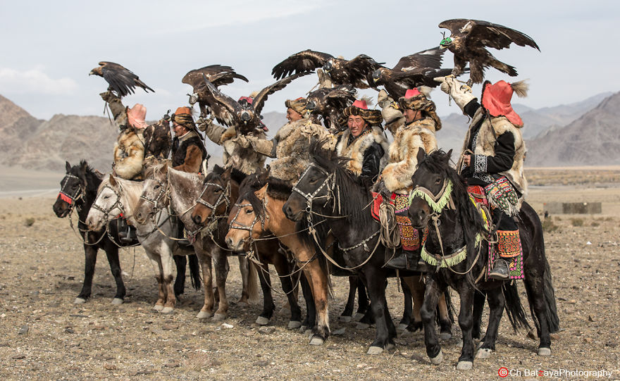 Moments From The Golden Eagle Festival In Mongolia