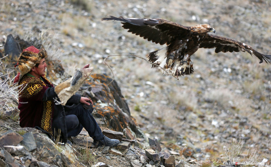 Moments From The Golden Eagle Festival In Mongolia