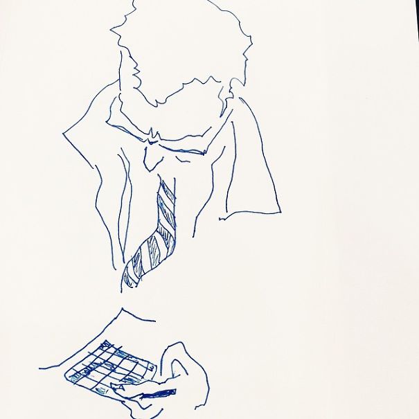 I Secretly Draw People On The New York City Subway